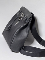 Сумка-мессенджер из кожи крокодила Hermes