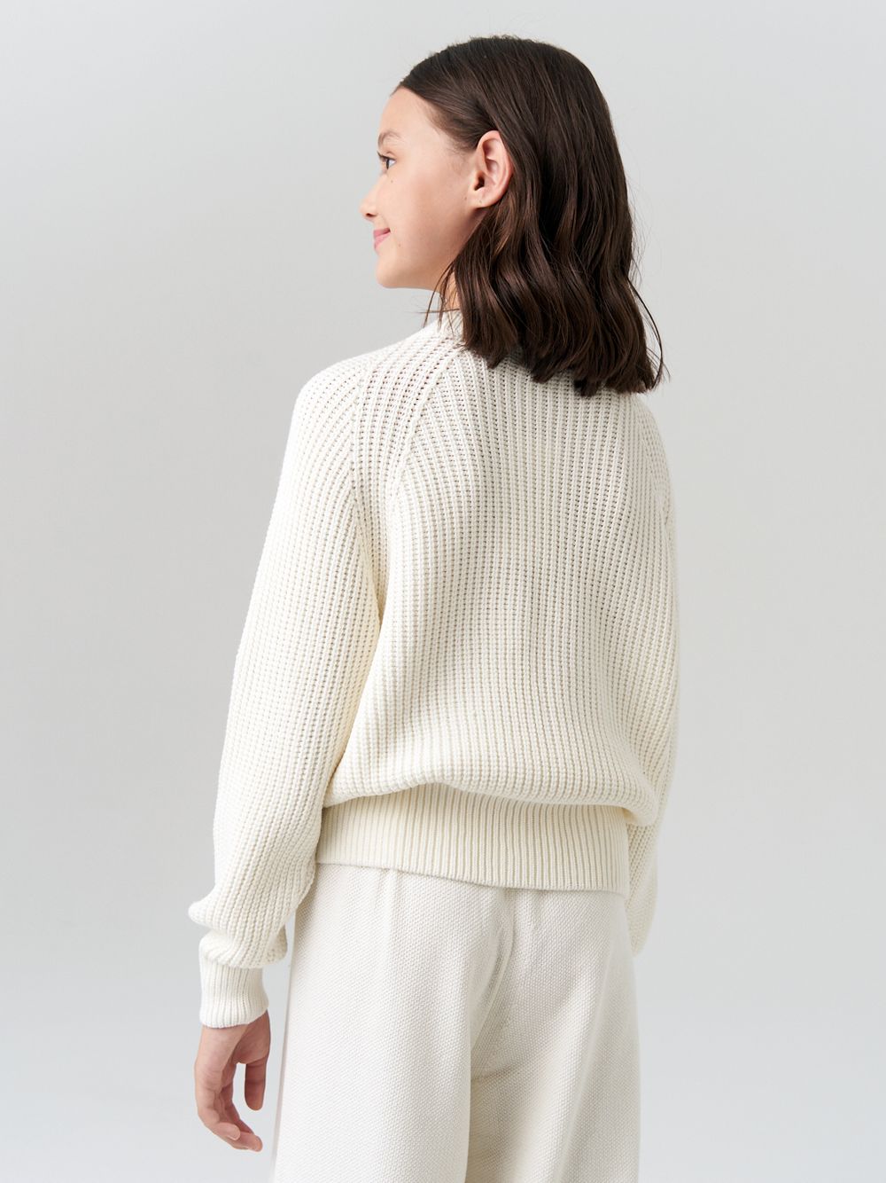 Джемпер для девочки AT1001 молочный