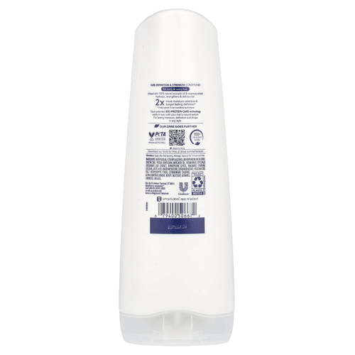 Dove, Кондиционер для укрепления локонов, для вьющихся и волнистых волос, 355 мл (12 жидк. унц.)