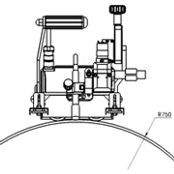 Сварочная каретка Huawei HK-7C