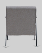 Кресло Эндино рогожка серый