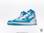 Кроссовки Off-White x Nike Air Jordan 1 "The Ten: UNC"