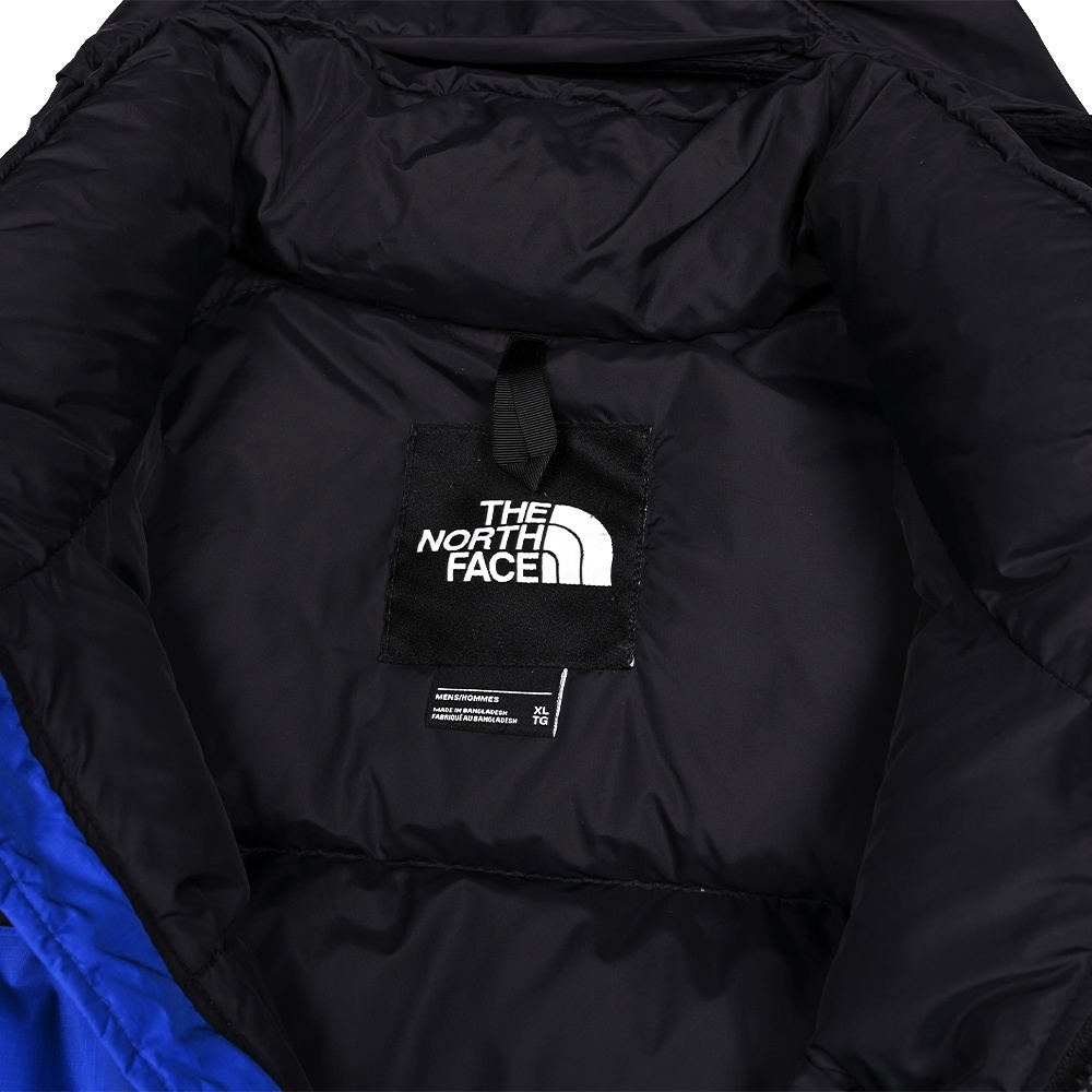Классический пуховик The North Face 700 в синем цвете, XL свободный