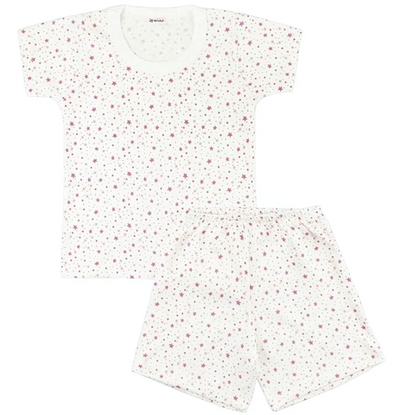 Пижама детская интерлок р.110-116 бел (Юлла) 5021200101