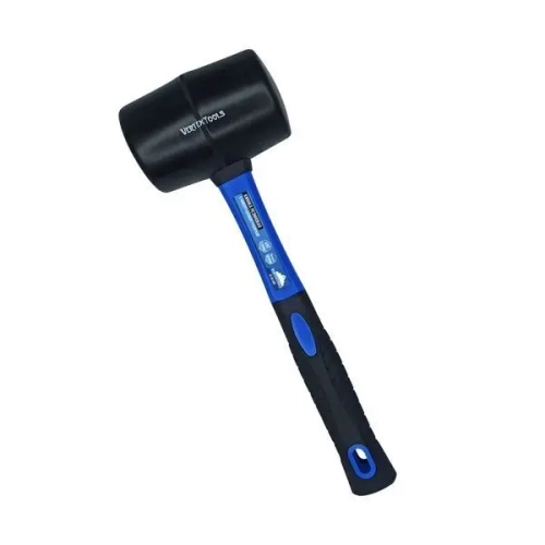 КИЯНКА РЕЗИНОВАЯ 680 г. ЧЕРНАЯ РЕЗИНА, ФИБЕРГЛАСОВАЯ РУКОЯТКА (6/ 24)