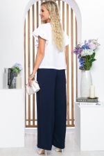 Брюки Городской шик (темно-синие) Б10314 LT Collection