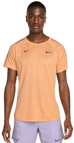 Мужская теннисная футболка Nike Rafa Challenger Dri-Fit Tennis - Оранжевый