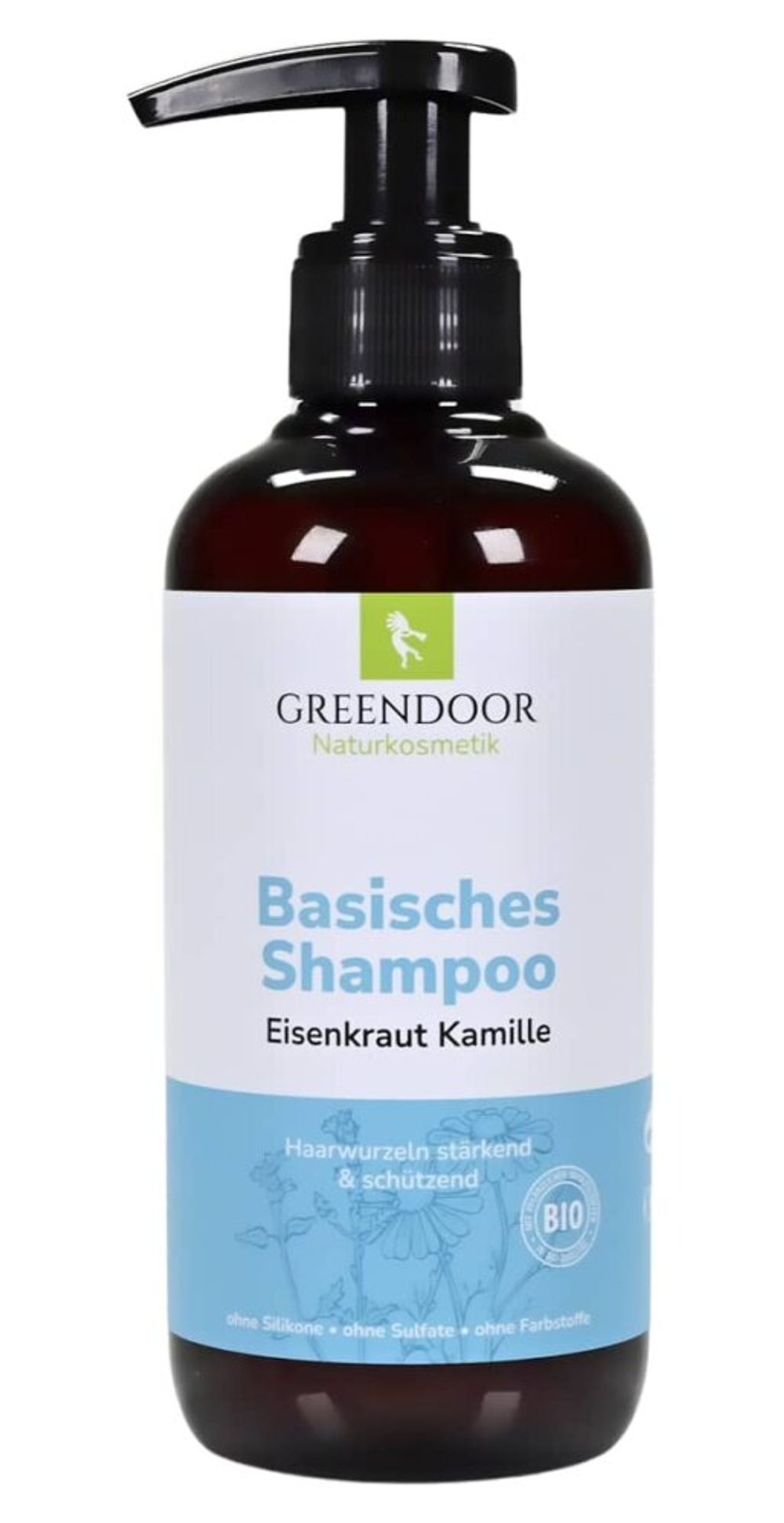 Щелочной шампунь Greendoor с вербеной и ромашкой, 250 мл