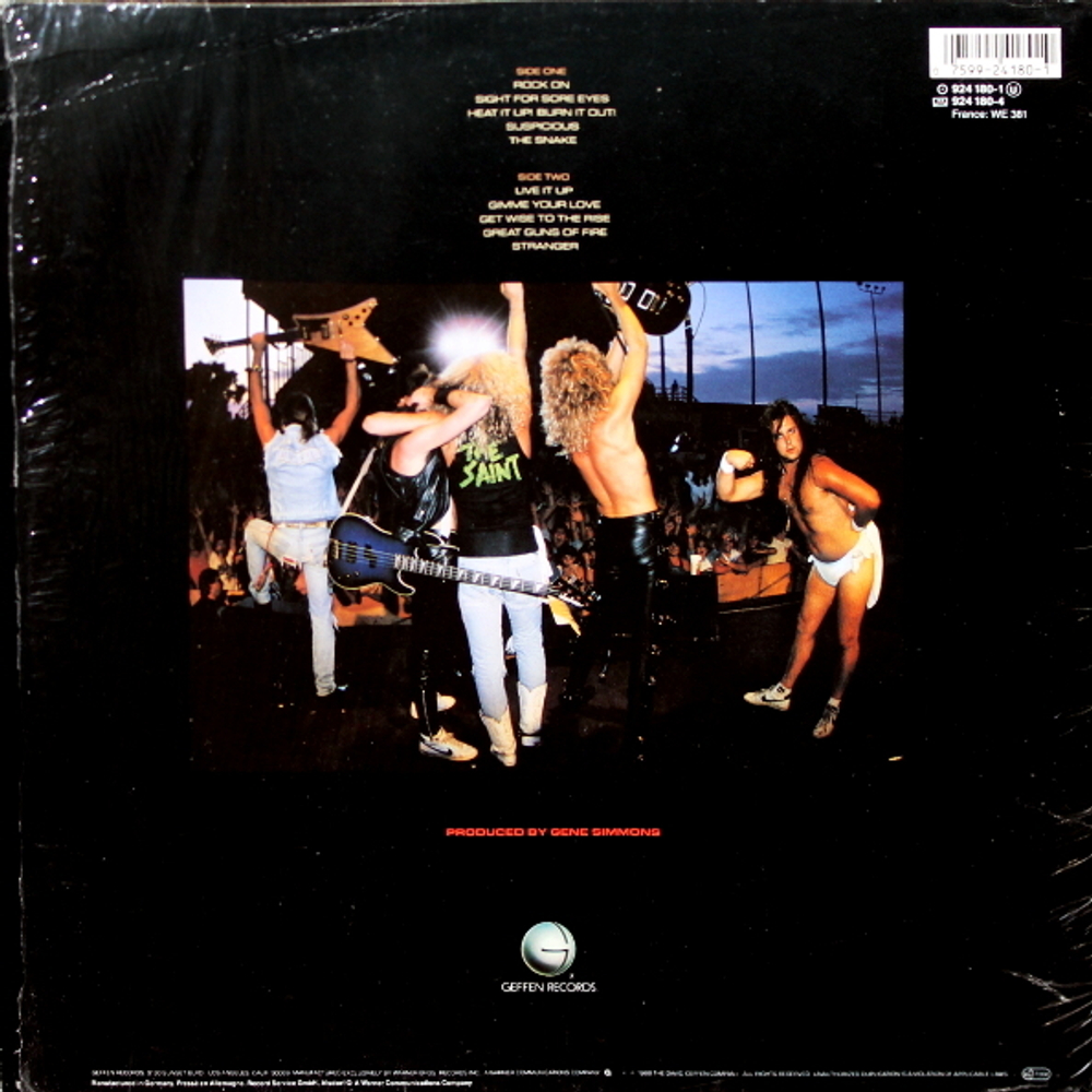 Black 'N Blue / In Heat (LP)