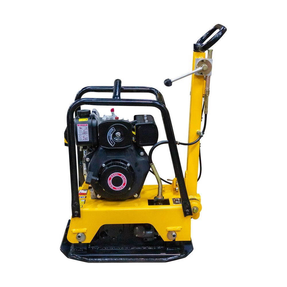 Виброплита дизельная Masalta MS125-1 реверсивная - [137 кг / 25 кН / Kama KM173F]