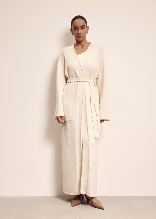 Кардиган ROMEE длинный, молочный