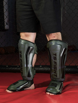 Защита голени и стопы  Tomorrow Star Warrior Green Black