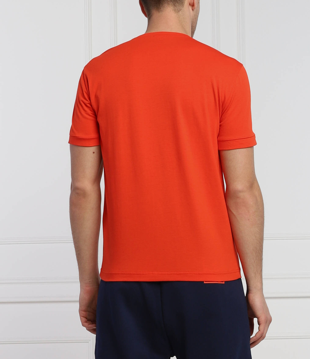 футболка EA7 - оранжевый(3LPT31 PJFUZ)