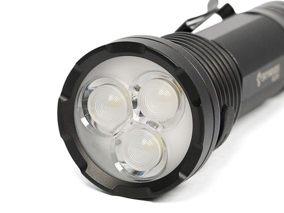 Ручной фонарь Skywoods Mystic 3000 люмен USB-Type C холодный свет IP67