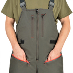 Зимний мужской костюм-поплавок ХСН Rescuer III NEW -45 (Hardguard) Зеленый (Красные молнии)