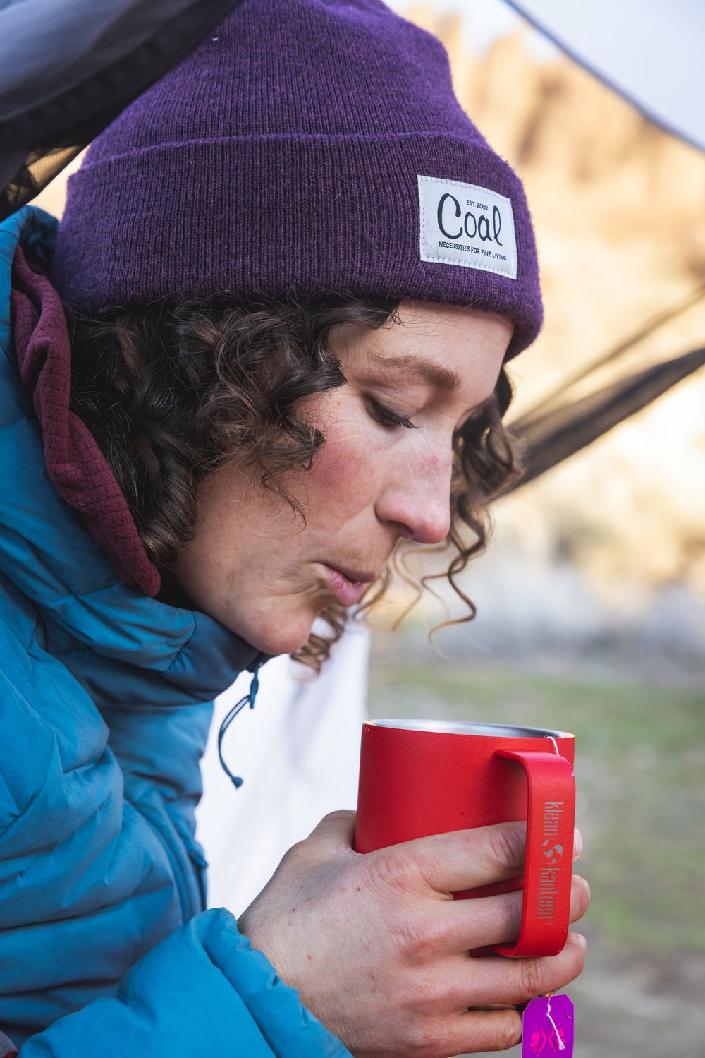 Термокружка Klean Kanteen Camp Mug 12oz (355 мл) Red