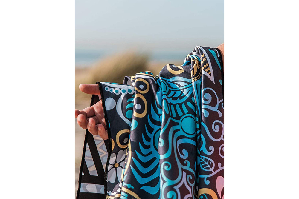 Полотенце пляжное RoadLike Beach 80*160 см зеленый