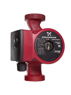 Насос циркуляционный GRUNDFOS UPS 32-40 EU, с гайками