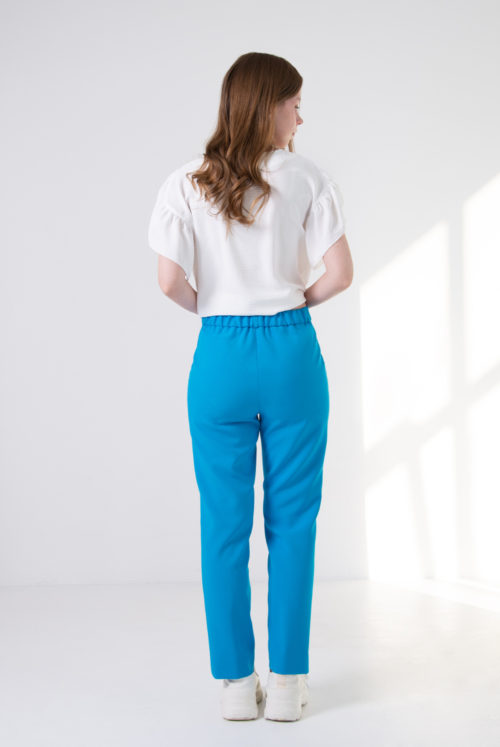 Брюки женские 2757АПА, незабудка #513Нез022757АПА