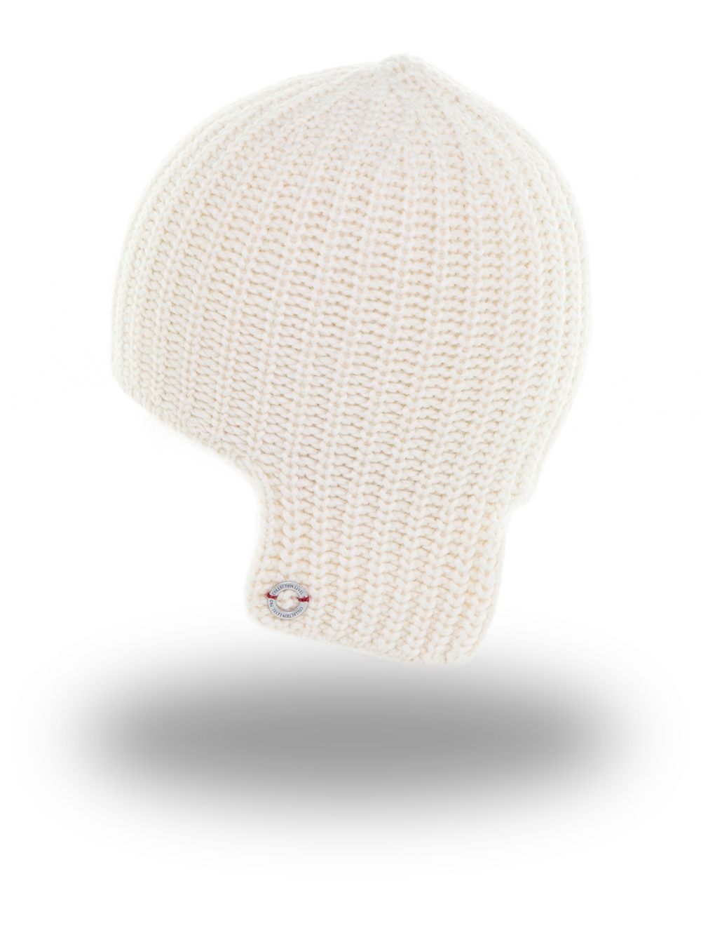 Ушанка Агава из пряжи енота