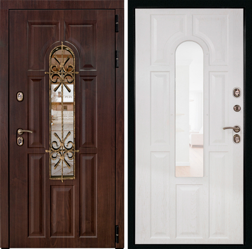 Входная дверь Дижон Термо Альберо браш