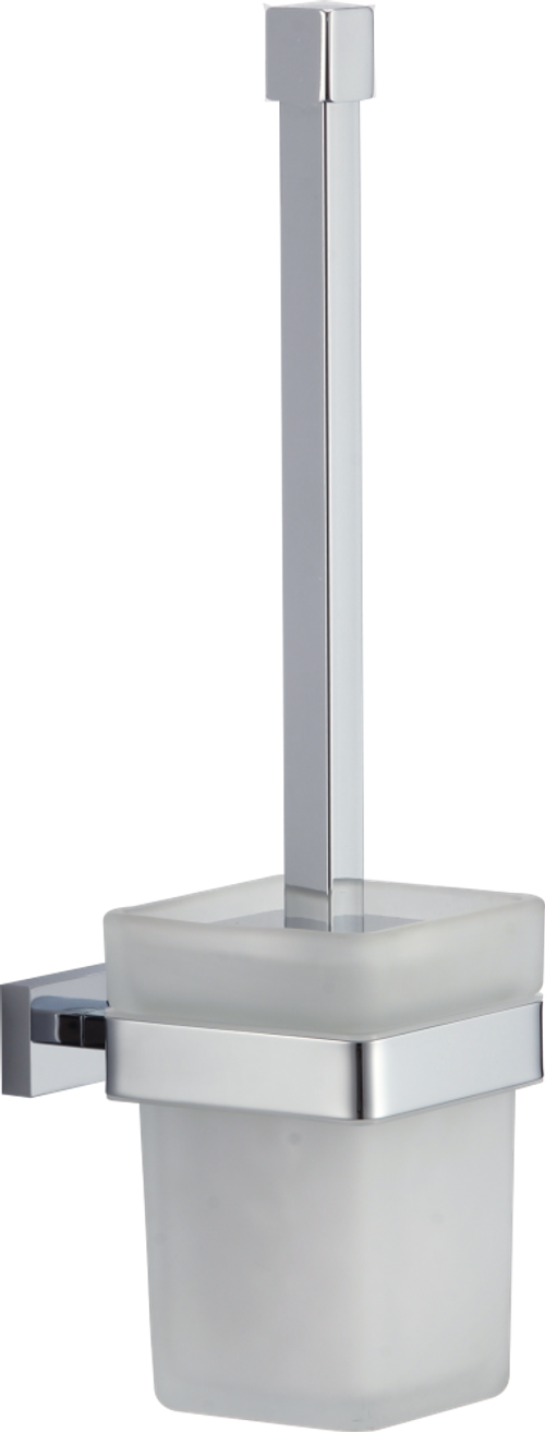 88090 Ершик настенный стекло (ХРОМ)  GANZER (10/1шт)