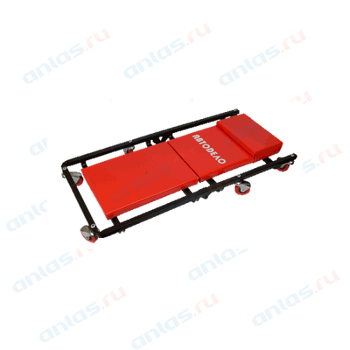 Лежак на колесах складной 930 х 40 х 105 мм