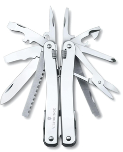 Мультитул Victorinox SwissTool Spirit X (3.0236.N) 105мм 36функц. серебристый подар.коробка