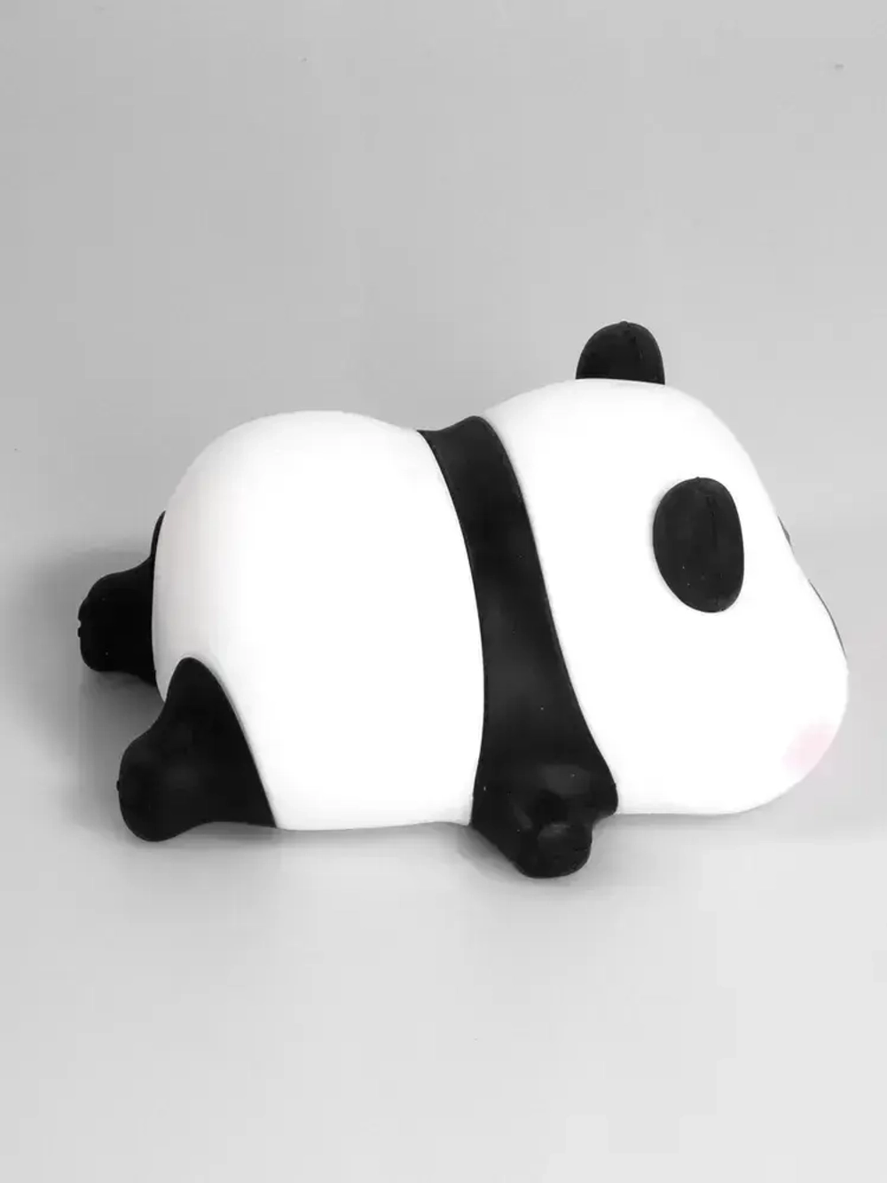 Детский ночник с таймером Панда силиконовый, беспроводной светильник для малышей