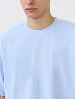 Футболка плотная (голубой)