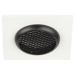 Встраиваемый светильник алюминиевый ЭРА KL110 WH/BK MR16 GU5.3 белый/черный матовый