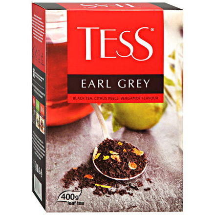 Чай черный листовой Tess Earl Grey, 400 г (Тесс)