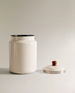 ZARA HOME ЭМАЛИРОВАННАЯ БАНКА ДЛЯ КОРМА ДОМАШНИХ ЖИВОТНЫХ