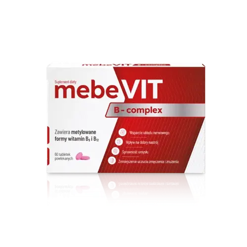 МебеВит B-комплекс - 60 таблеток в пленочной оболочке