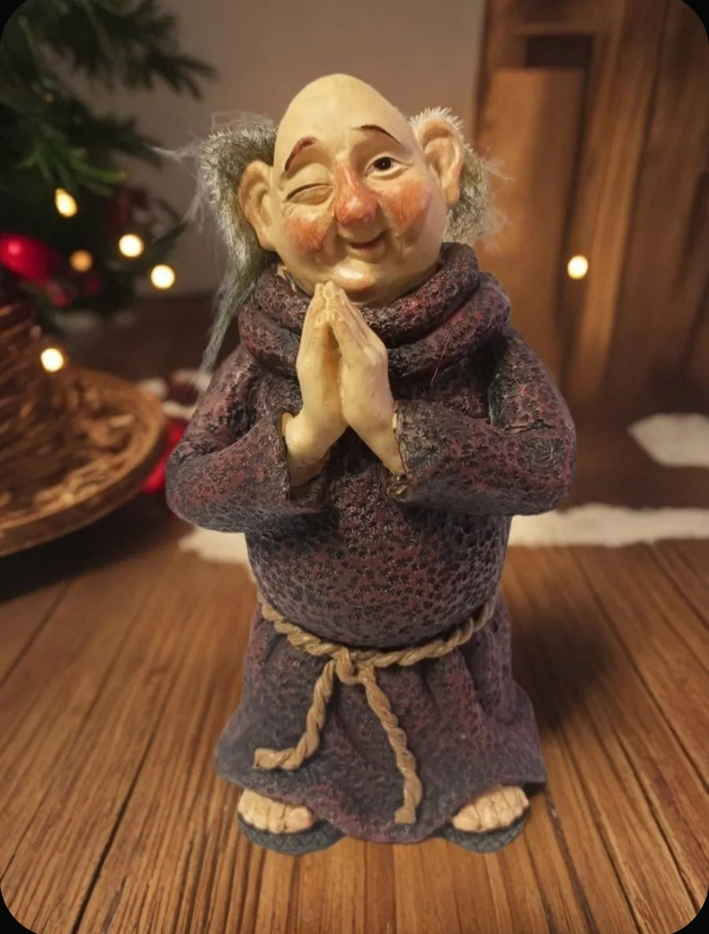 Статуэтка норвежский тролль-монах