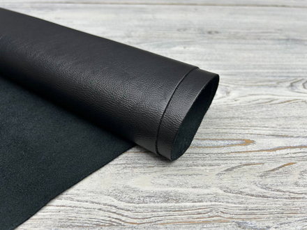 Tibra Nero (1,3-1,5 мм), цв. Черный, натуральная кожа