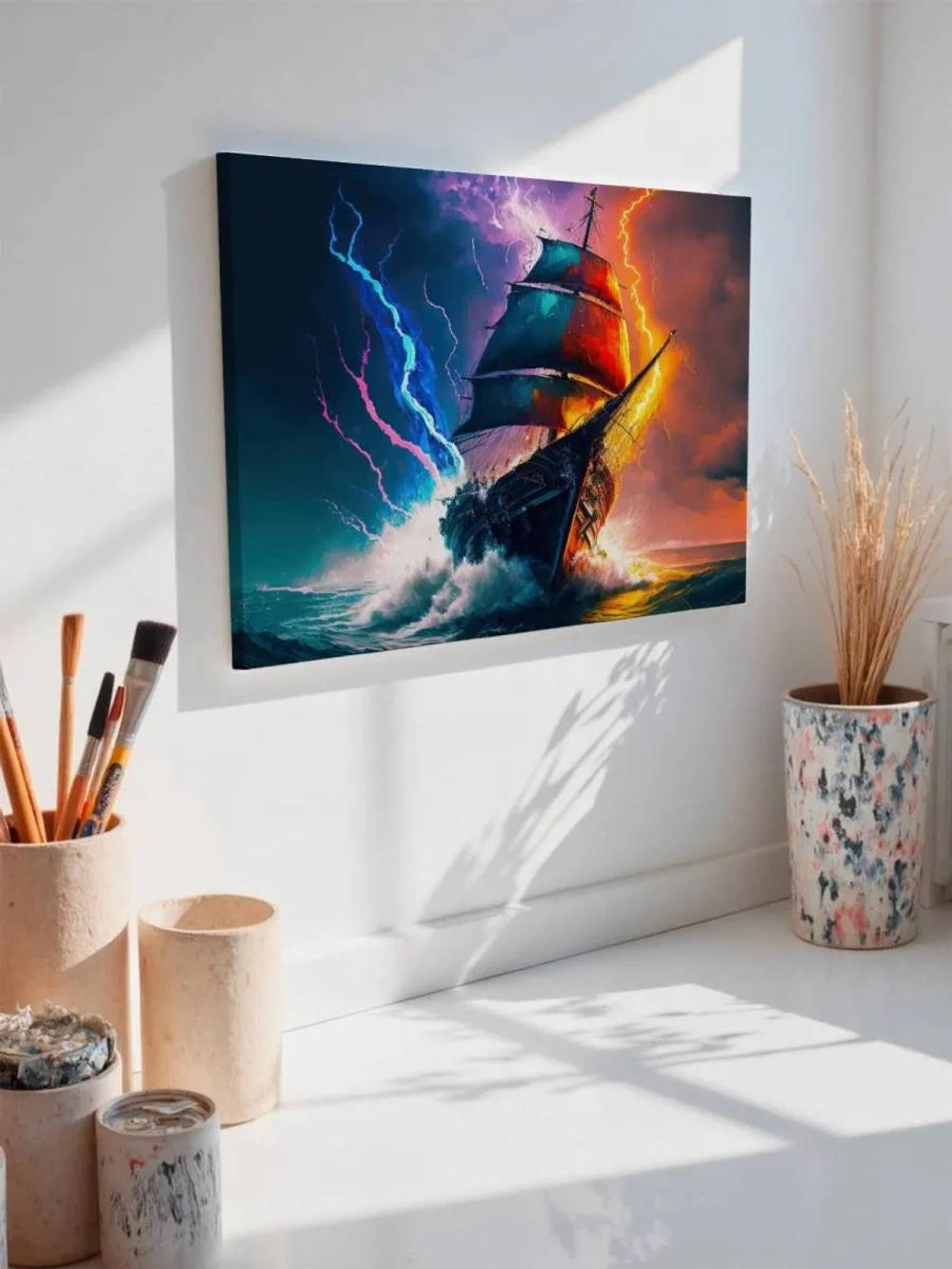 Картина на стену 40 X 50 Корабль