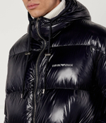 двухсторонняя пуховая куртка giacca piumino Emporio Armani - черный(6L1L83 1NNBZ)