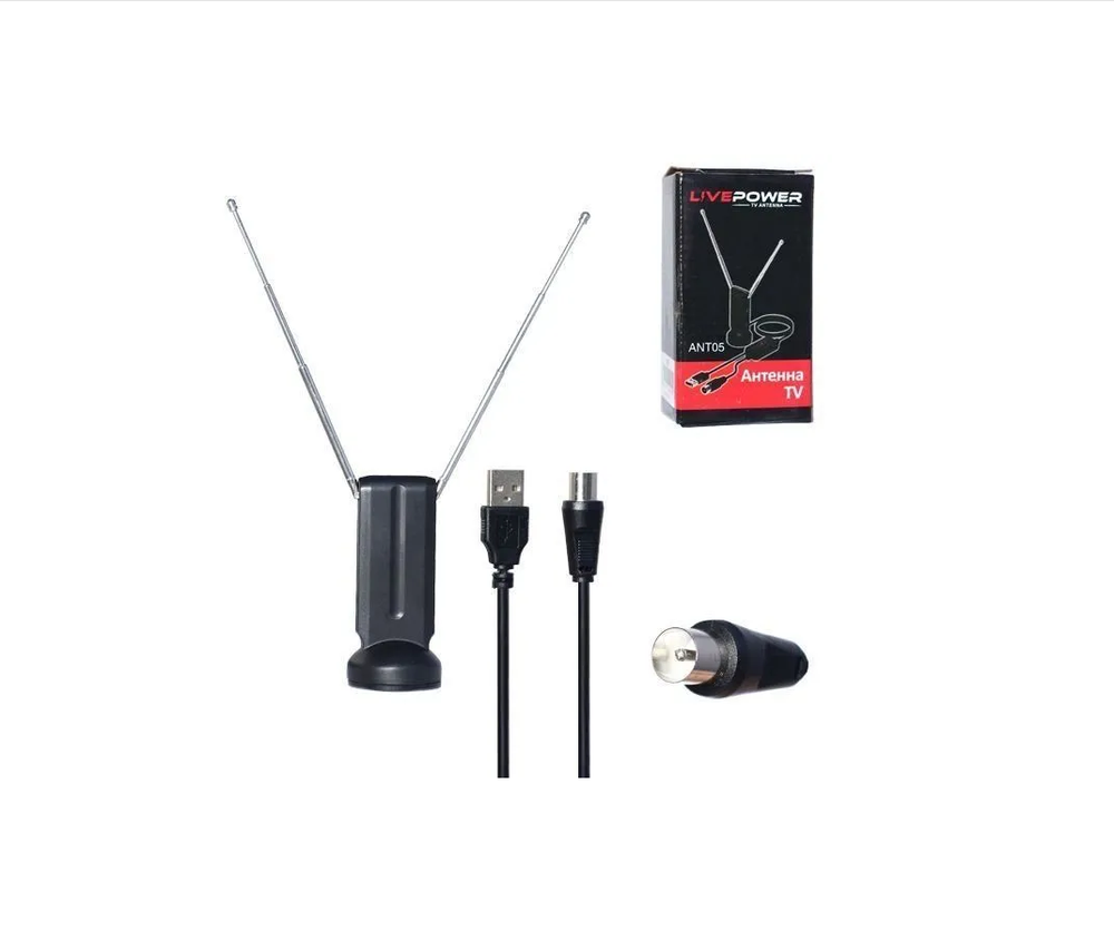 Антенна TV LivePower ANT05 mini Активная USB