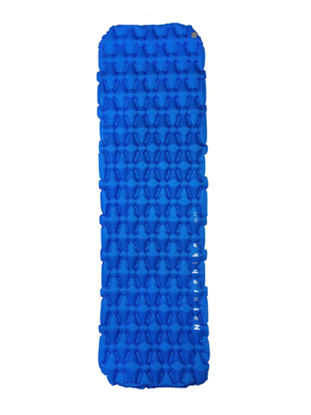 Коврик надувной односпальный Naturehike FC10, синий (NH19Z032-P)
