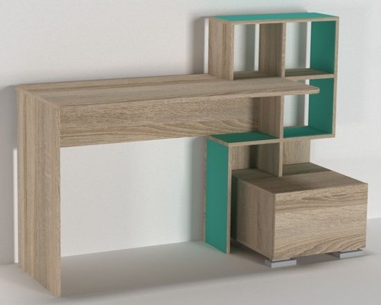 дуб сонома / аква