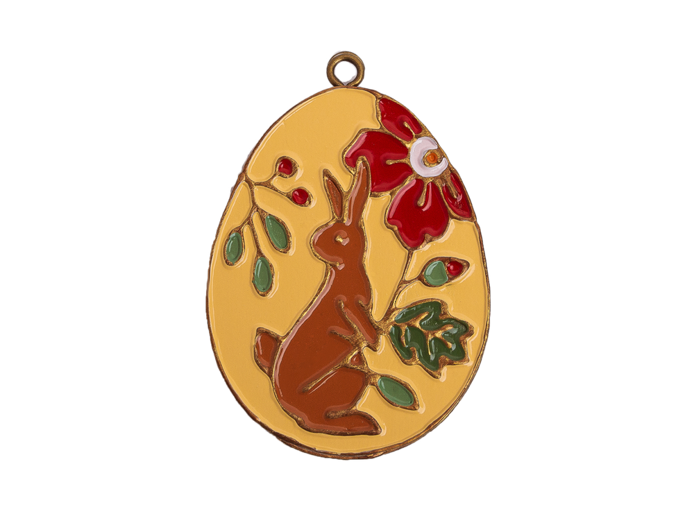 Пасхальное Яйцо с Кроликом 
