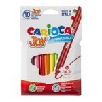 Фломастеры CARIOCA JOY 10 цв. карт. блист. упак. кругл. корп.
