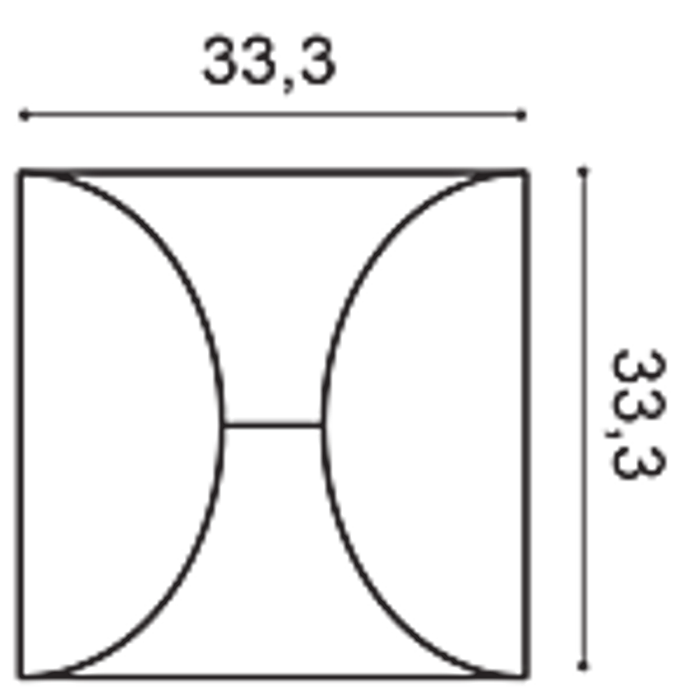 3D Панель W107 CIRCLE OracDecor