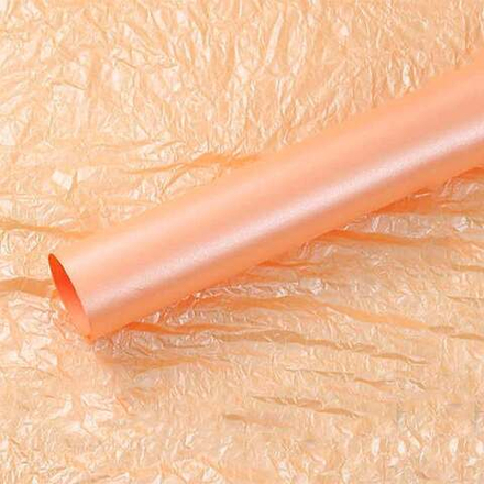 Тишью ПЕРЛАМУТР 50*70см (20л) ОРАНЖЕВЫЙ