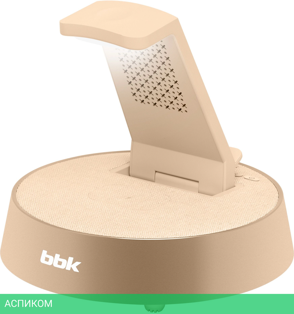 Портативная колонка BBK BTA1110 GD золотистый