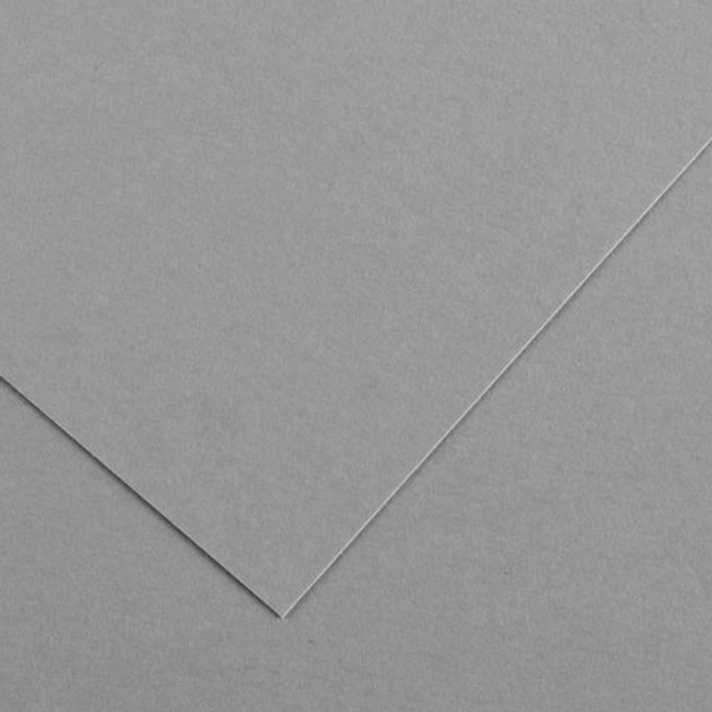Бумага (картон) для творчества (1 лист) SADIPAL "Sirio" А2+ (500х650 мм), 240 г/м2, темно-серый, 7869