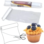 Кондитерские мешки одноразовые в рулоне 10 шт. 35*17см 70 мкм