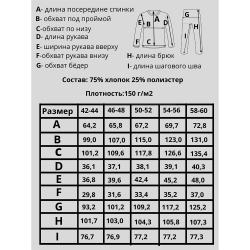 Спортивный костюм с брюками 1705 индиго/пудровый