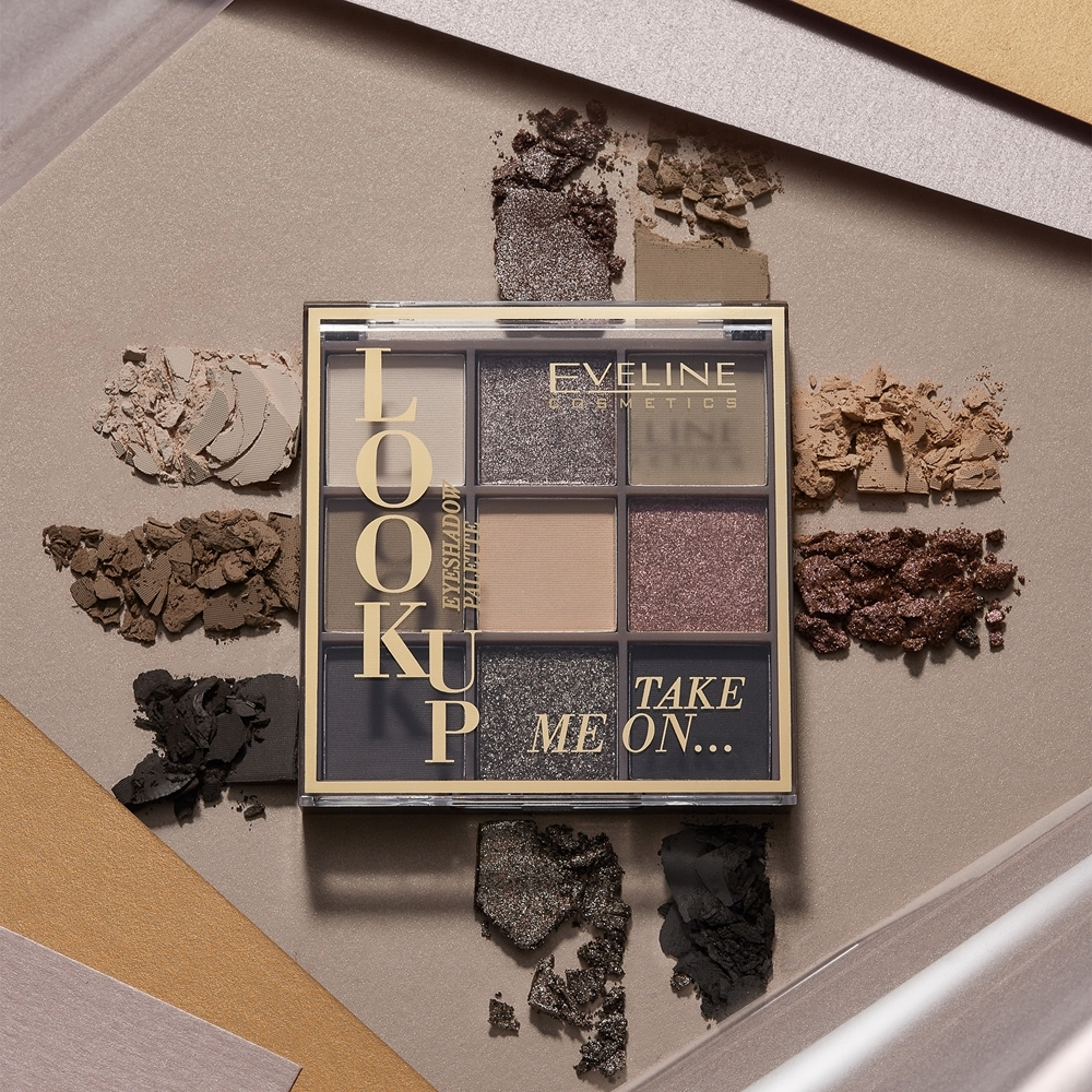 Eveline Cosmetics Look Up Take Me On... - палитра теней для век, 10,8 g